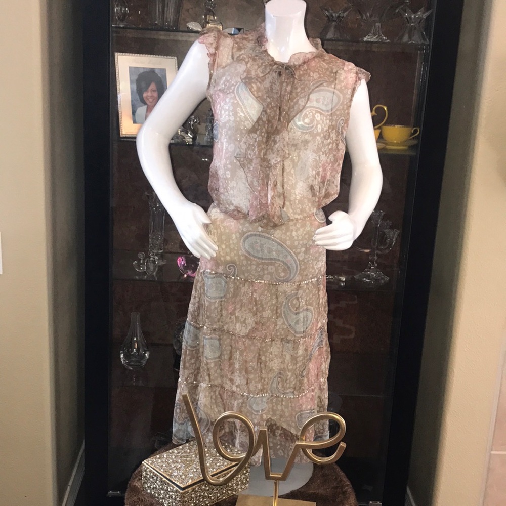 2 Piece Kenzie blouse and skirt set